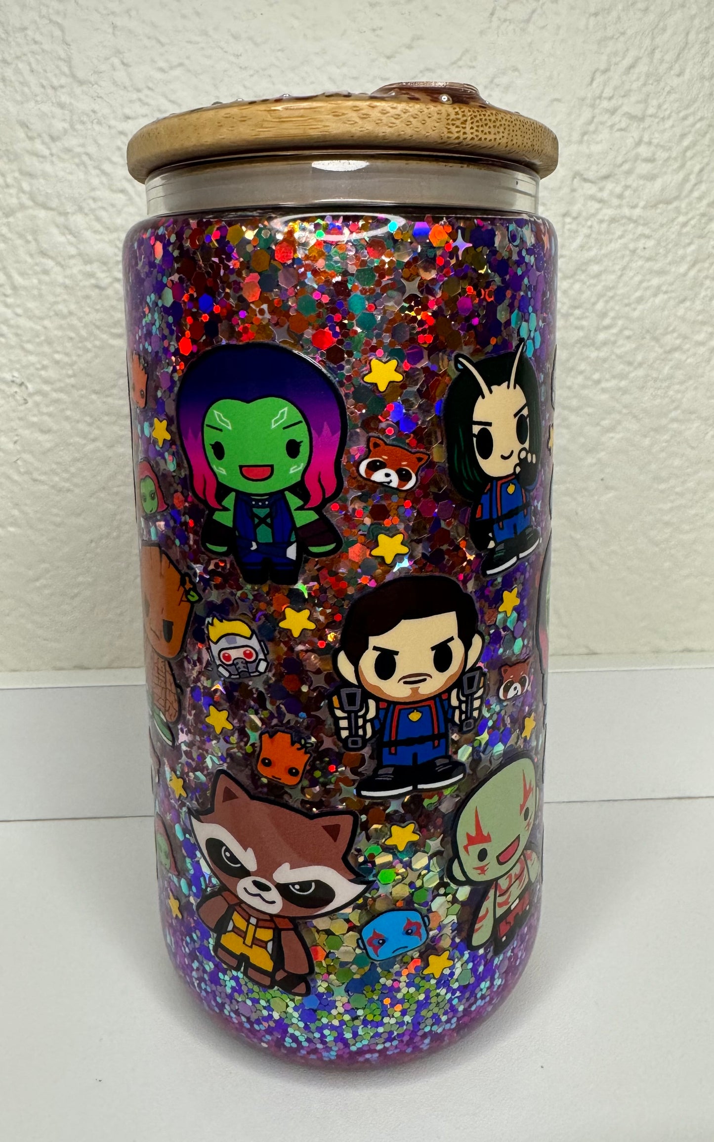 GG 12oz Snowglobe Glass Tumbler