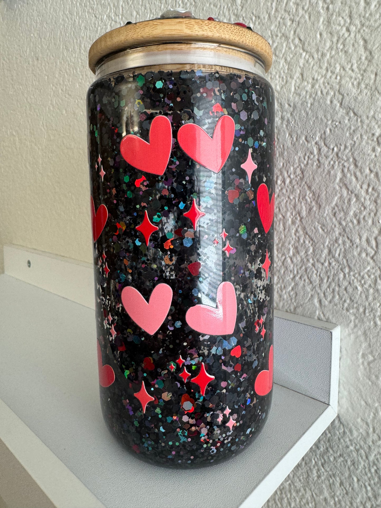 Mouse 12oz Snowglobe Glass Tumbler